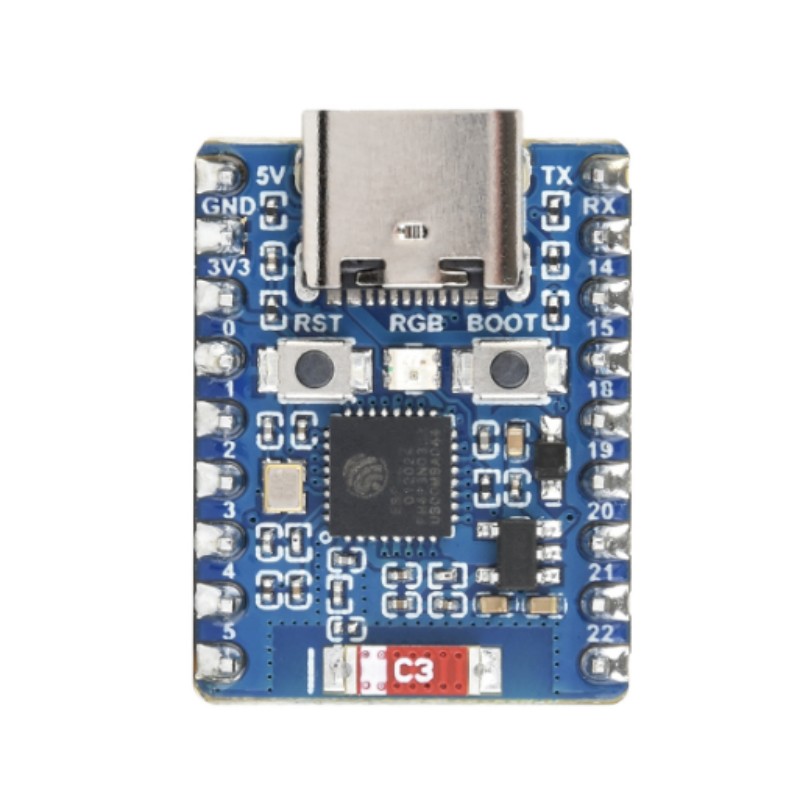 ESP32-C6-Zero-M pin goiburuko bertsioa