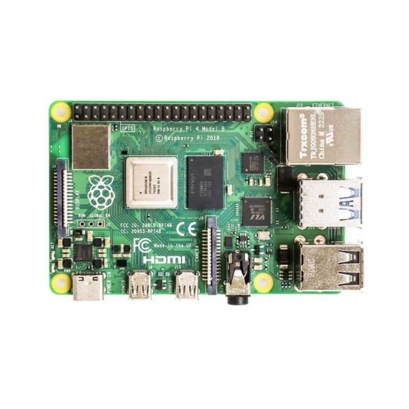 Raspberry Pi 4 B eredua garatzeko taula